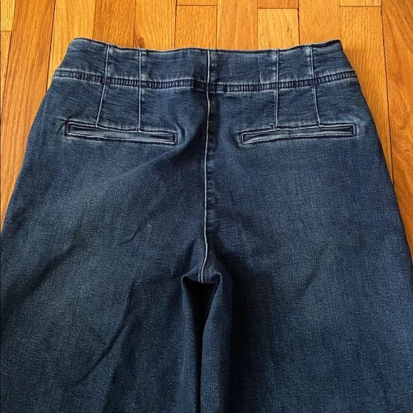 Pilcro NWT A-Line Trapeze High-Rise Wide-Leg Jeans Size 28 Anthropolgie - Picture 12 of 16